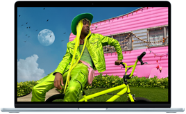 MacBook Air z wyświetlaczem Liquid Retina