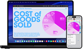 14-calowy MacBook Pro i iPhone 16 – iPhone dzwoni do kontaktu o imieniu Luis, a MacBook Pro wyświetla to samo połączenie w apce Telefon
