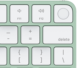 Dopasowane kolorystycznie akcesorium Magic Keyboard