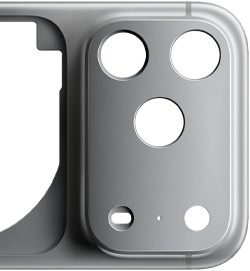 iPhone&nbsp;17&nbsp;Pro, tył obudowy unibody z&nbsp;kutego aluminium